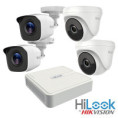 Kit DVR Hilook Turbo HD 1080p con 4 cámaras